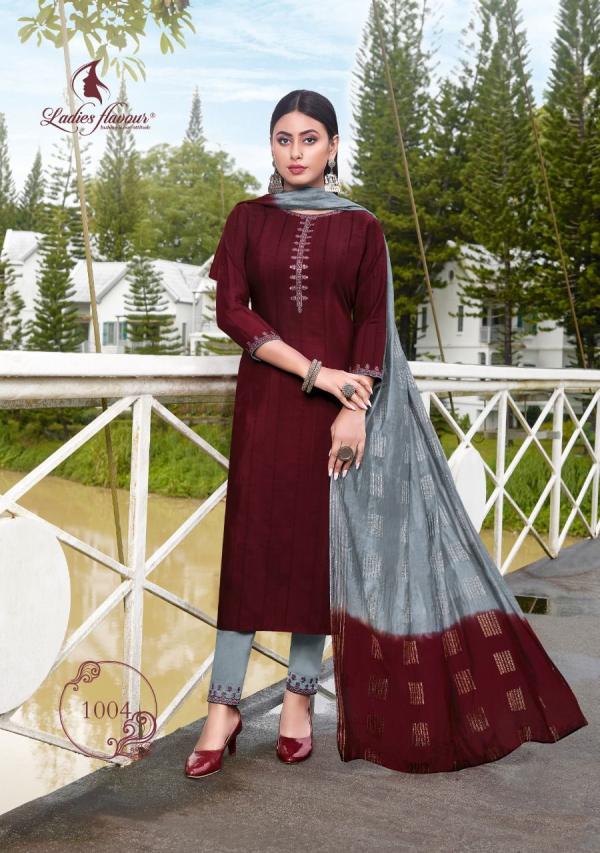 Ladies Flavour Safar Viscose Designer Exclusive Readymade Suit